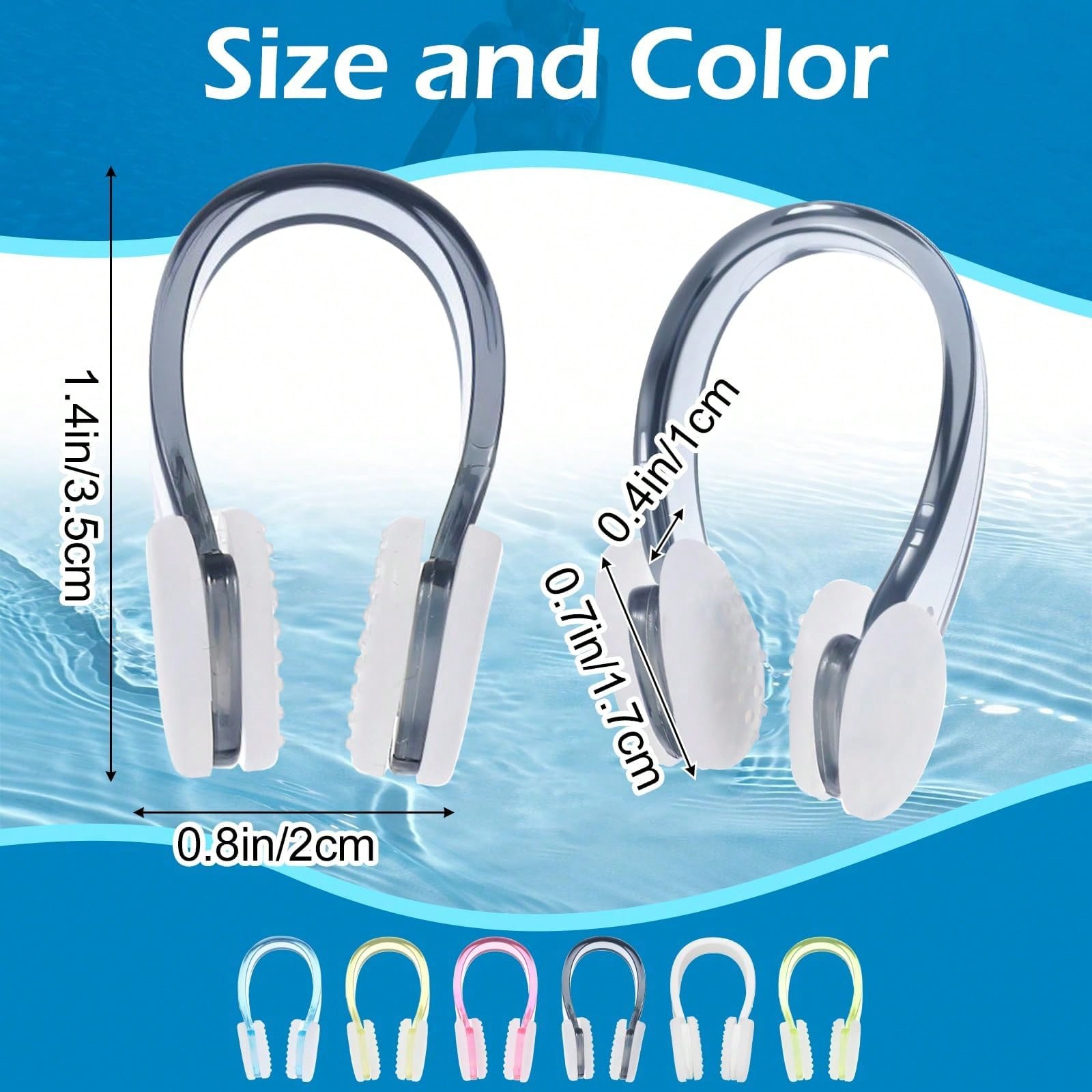 Clips Nasales de Silicona Impe - Us Aquatic Sports reseña y precio